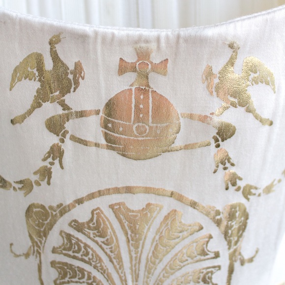 Iconic Vivienne Westwood Vintage F/W 1991 White Gold Boulle Satin 90s Corset Top - Picture 8 of 16